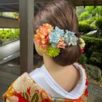 Bridal Hair Kimono