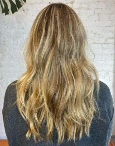 Warm Blonde Balayage