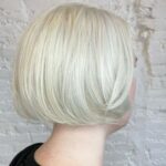 White Blonde Bob