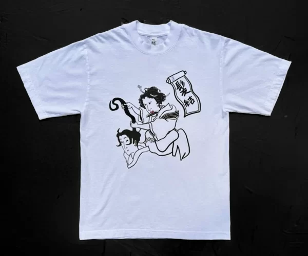 <h5>3DS Original T-Shirts WHITE with Front Print</h5> - Image 5
